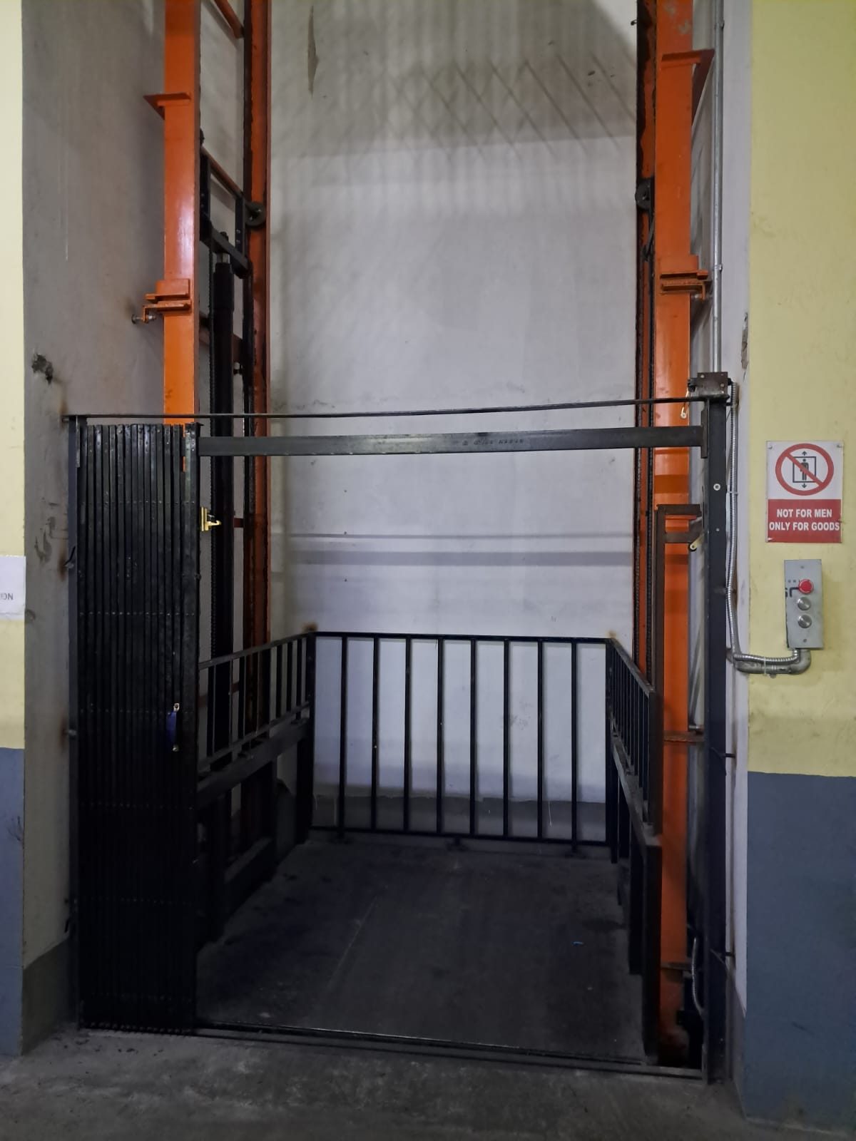 Double Mast Goods Loading Platform